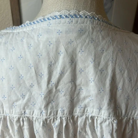 Eileen West Long Sleeve Cotton Nightgown - Picture 6 of 12